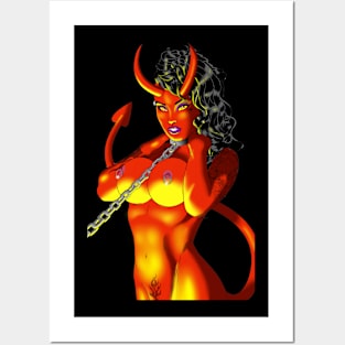 Sexy Devil Posters and Art